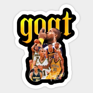 Reggie Miller 'Goat' Signature Shirt Sticker